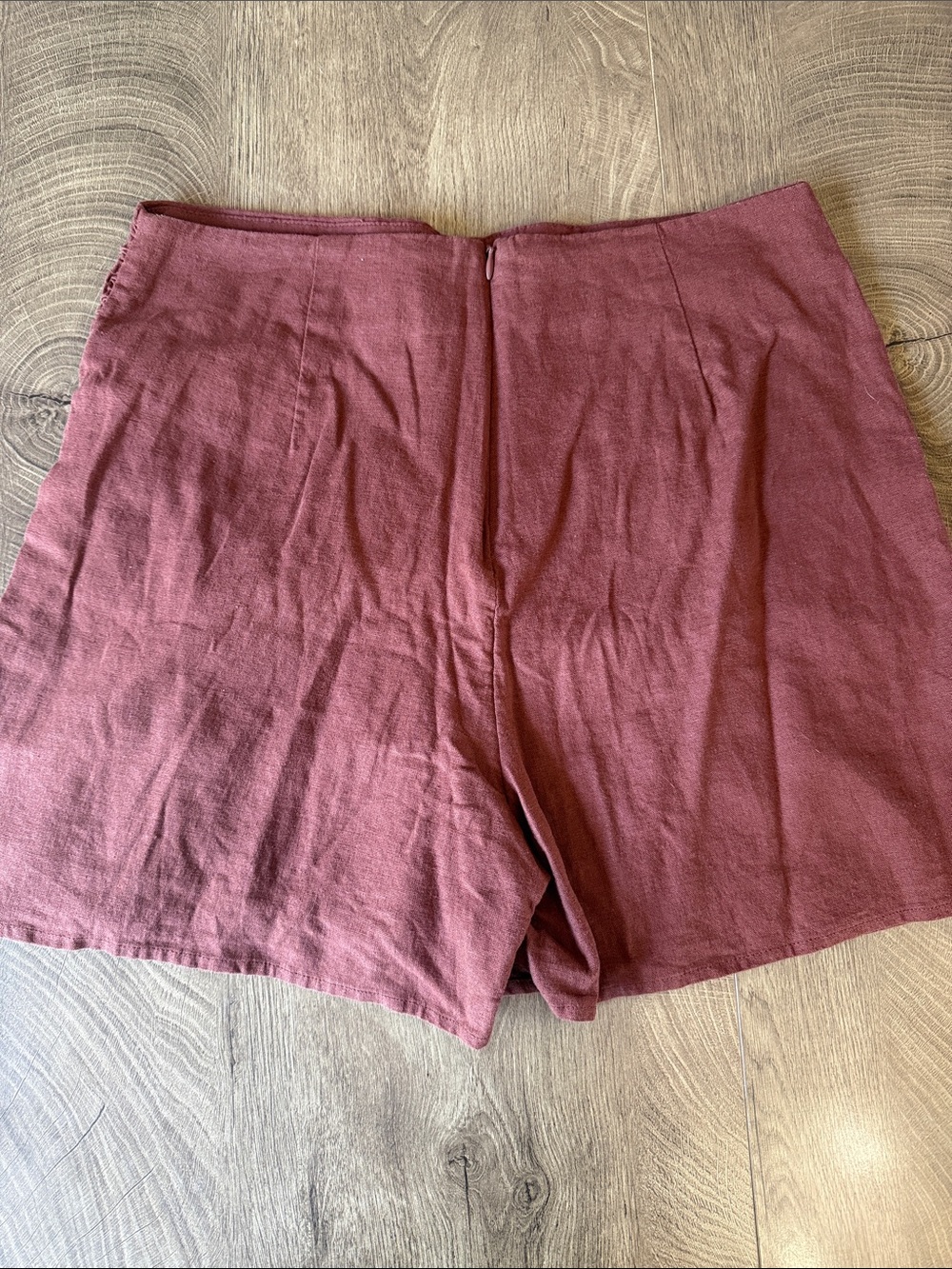 a new day Dusty Rose Faux-Wrap Skort - Picture 4 of 4